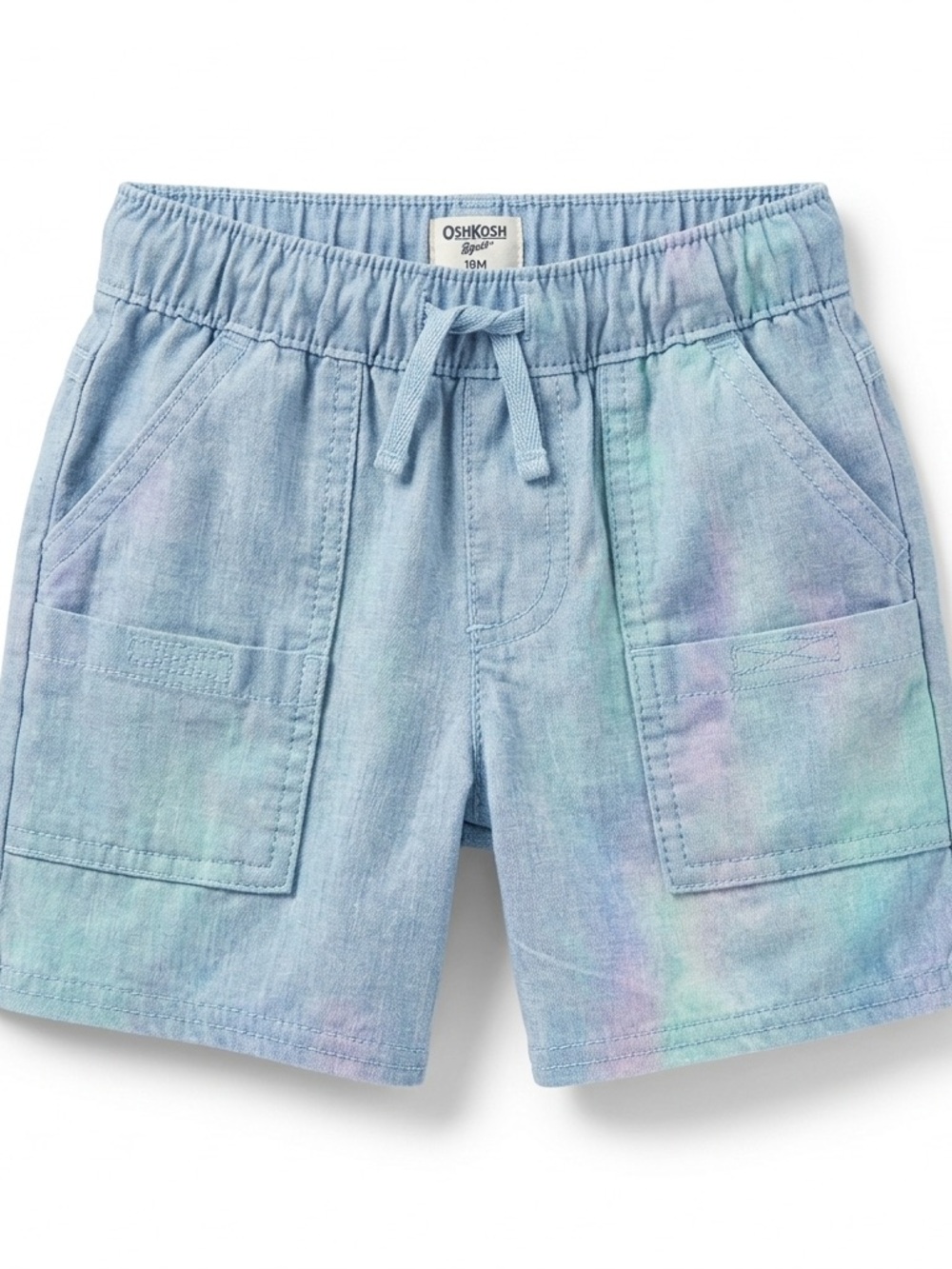 OshKosh B'gosh Baby Boy Shorts 18m Drawstring Shorts - light blue